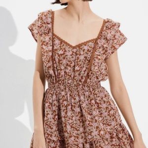 American eagle floral mini dress